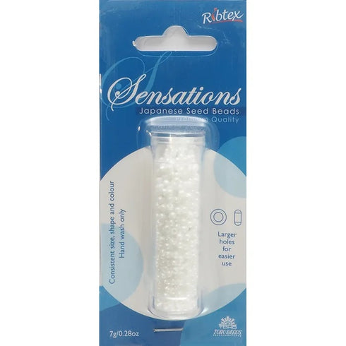 2.2mm White AB Colour Toho Seed Beads